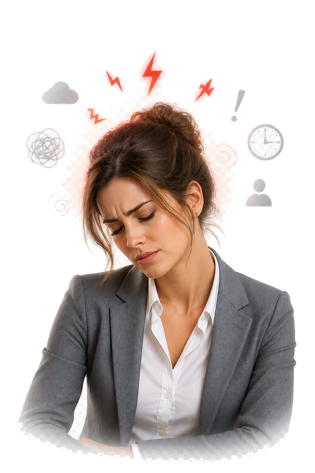 Patientin Burnout · Stresssymptomatik